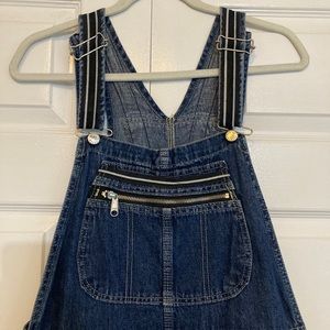 VINTAGE 90’s Overalls Lee Pipes Denim